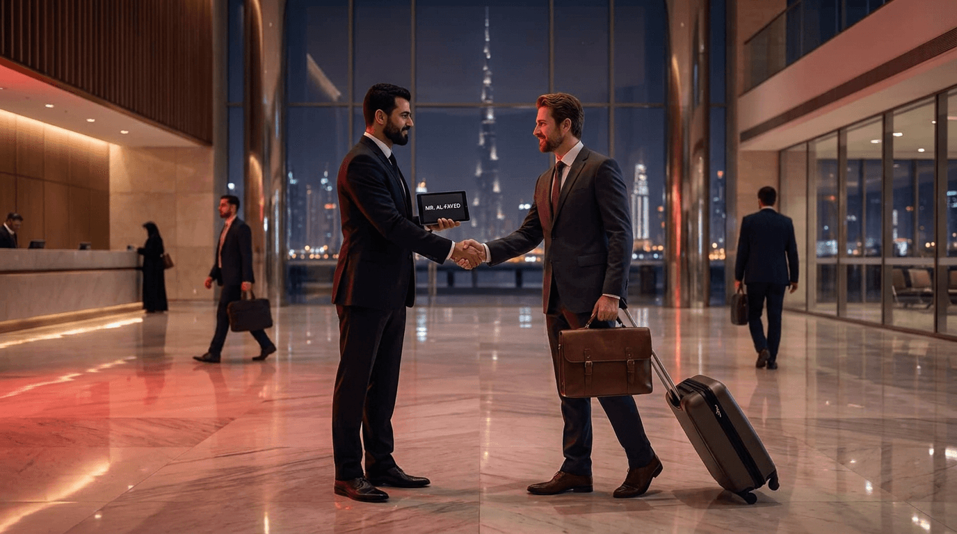 Meet and Greet service at DXB airport
